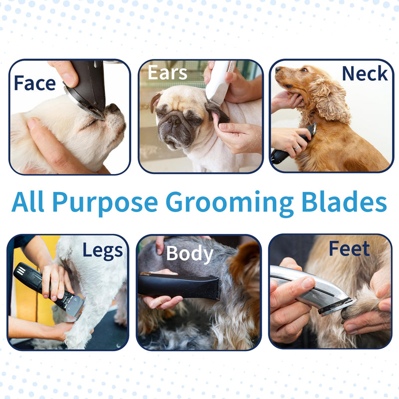 Detachable A Series Wide 30 Blades for Dog Grooming Cuts Length 1/50" - 0.5mm Japanese Carbonized Steel Wide Grooming Blades Compatible A5 Series Wide Clippers for Dogs(30W) 30W (1/50" - 0.5mm) - PawsPlanet Australia
