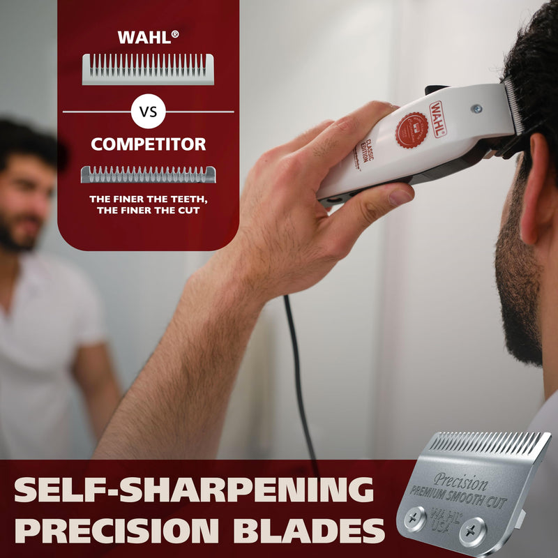 Wahl USA Classic Edition Corded Hair Clippers & Cordless Hair Trimmer for Men, Women & Children – POWERDRIVE Motor for Smooth, Consistent Haircutting & Touch-Up Trimmer – Model 3029167 - PawsPlanet Australia