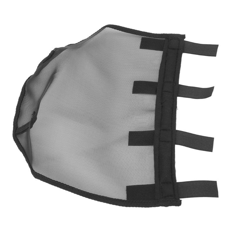 Horse Breathable Nose Fine Mesh Net Plastic Black Nose Mask for Horses with Allergies or Respiratory Problems - PawsPlanet Australia