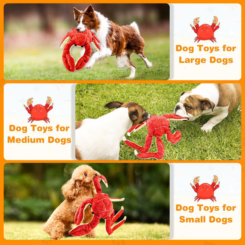 Large Dog Toys Squeaky: Plush Dog Toys - Stuffed Dog Toys - Big Dog Toys for Small Medium Large Breeds - PawsPlanet Australia