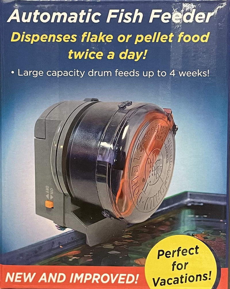 Aqua Culture Daily-Double Automatic Fish Feeder Aquarium Food Fish Battery Power - PawsPlanet Australia
