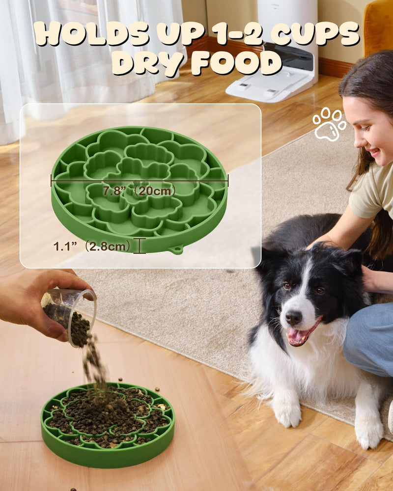Dog Bark Deterrent Device+ Dog Slow Feeder Bowl