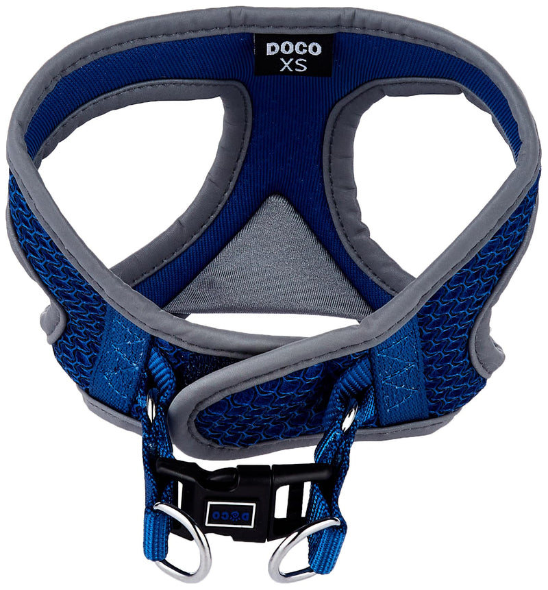 DOCO Dog Harness for Small Sized Dog - Athletica Adjustable, No Pull, No Choke, Puppy Vest Lightweight Air Mesh, Reflective, Puppy Essentials – Turquoise, X-Small (Chest 13.5"-14.", Weight 4–6 lbs) X Small (Chest: 13.5-14") - PawsPlanet Australia