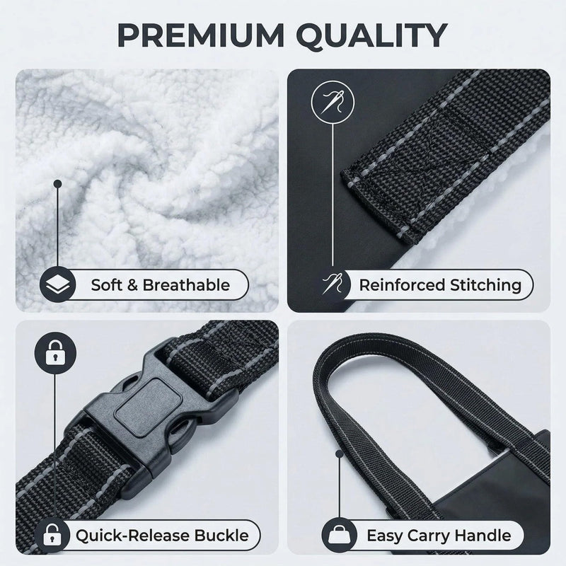 Dog Harness for hind Legs and hind Body, Hip Support Harness, Rear Leg Assist for Senior Dogs (Mdium) for 24-45lbs