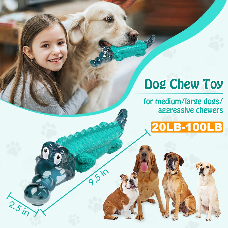 Dog Toys for Super Aggresive Chewers：Dog Toys for Large Dogs - Tough Dog Chew Toys - Indestructible Dog Toys for All Breed Sizes to Keep Them Busy - PawsPlanet Australia