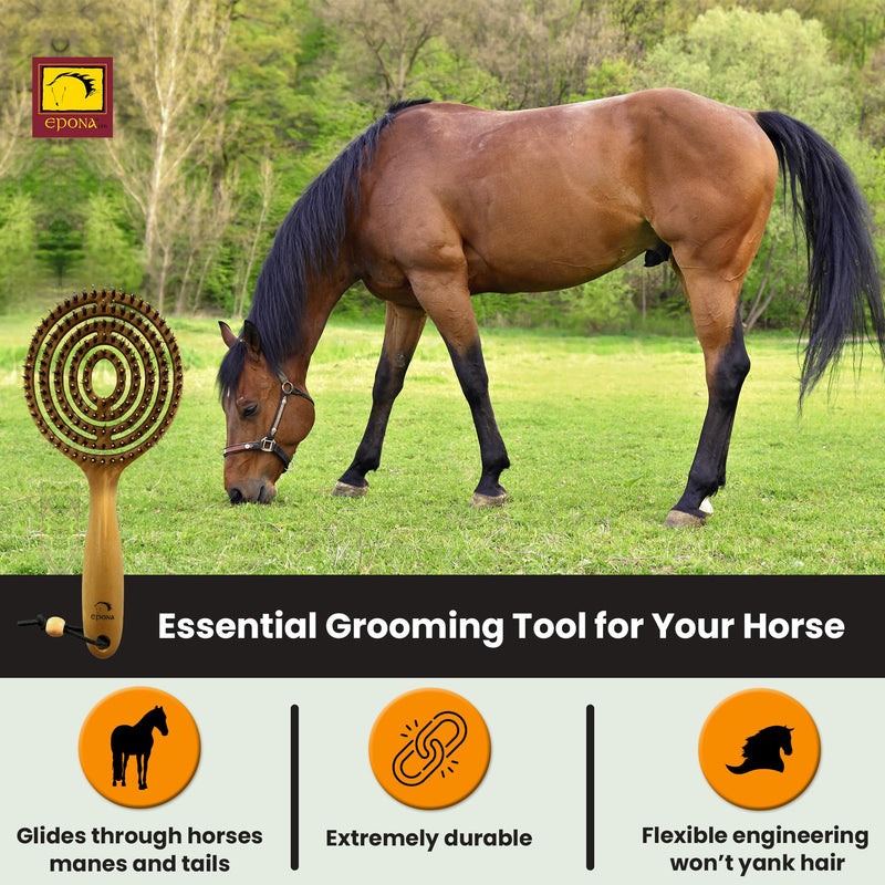 Epona Queens Mane & Tail Brush - PawsPlanet Australia