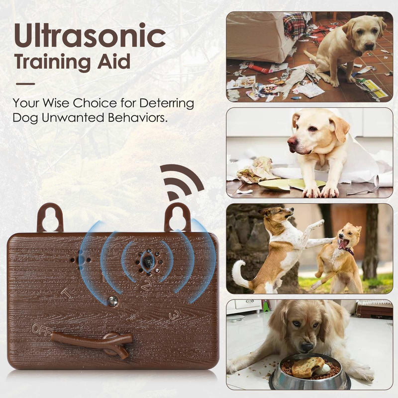 Anti Barking Devices, Auto Barking Control Devices with 3 Modes, Ultrasonic Dog Bark Box Barking Deterrent Devices, 50Ft Effective Stop Barking Dog Devices
