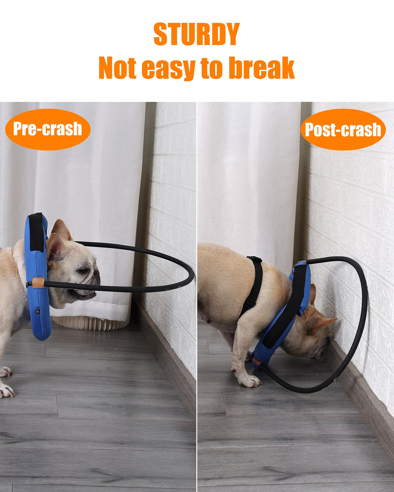 Blind Dog Bumper Halo,Harness Guiding Device for Blind Dog,Pet Anti-Collision Ring for Protective&Build Confidence,Blind Dog Accessories - PawsPlanet Australia