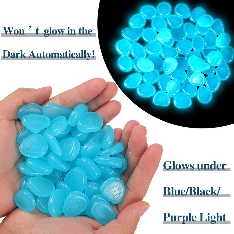 57 Pieces Glowing Fish Tank Decorations Plants with Simulation Glowing Silicone Coral Glowing Jellyfish Lotus Leaf Changeable Green Sea Anemone Luminous Stones for Aquarium Fish Tank Glow Ornament - PawsPlanet Australia