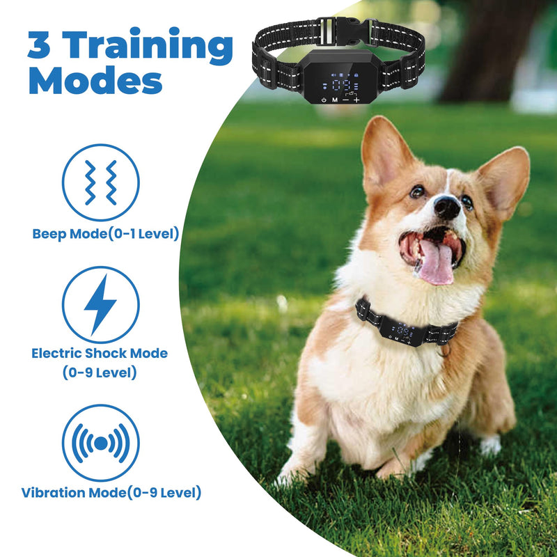Wireless Dog Fence, GPS Dog Collar Fence System with 3 Warning Modes, Rechargeable Wireless Fence for Dogs, Outdoor Use Wireless Pet Fence, Range 98-3280 FT - PawsPlanet Australia