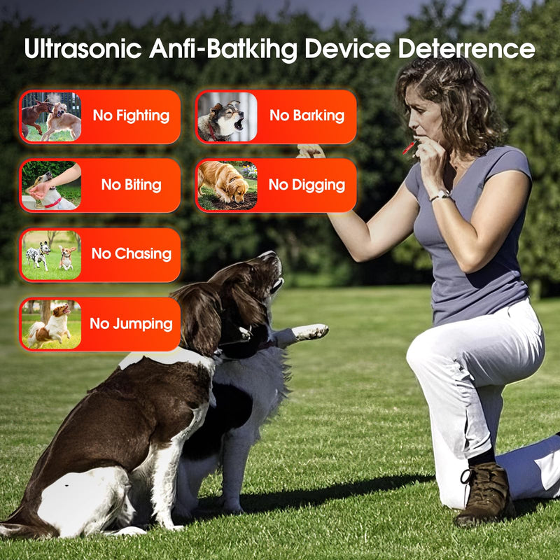 KIVORA 4 Pack Dog Whistle to Stop Barking Neighbors Dog,304 Stainless Steel Adjustable Ultrasonic Silent Dog Training Whistle for Recall & Bark Control,Professional Whistle Suitable for All Dogs red - PawsPlanet Australia