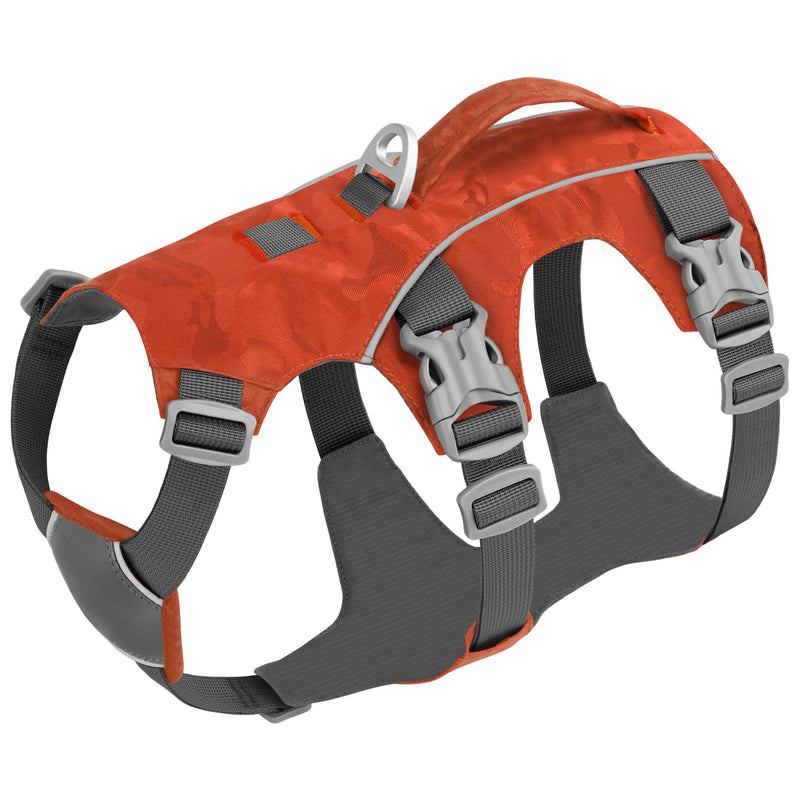 Escape Proof Dog Harness with Handle - Reflective No Pull Dog Vest, Lightweight Full Body Pet Harness Adjustable for Small Dogs Walking,Training(Blue,Chest:14-22") Chest:14-22", Fit 8-12 lbs Orange - PawsPlanet Australia