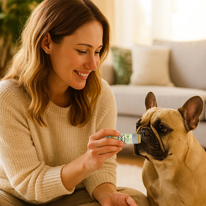 Earth’s Daughter Dog Paw Balm Big 0.56 oz – Organic Paw & Nose Protector with Beeswax, Coconut & Calendula – Itch Relief & Natural Skin Care for Dogs & Puppies – Travel Essential - PawsPlanet Australia
