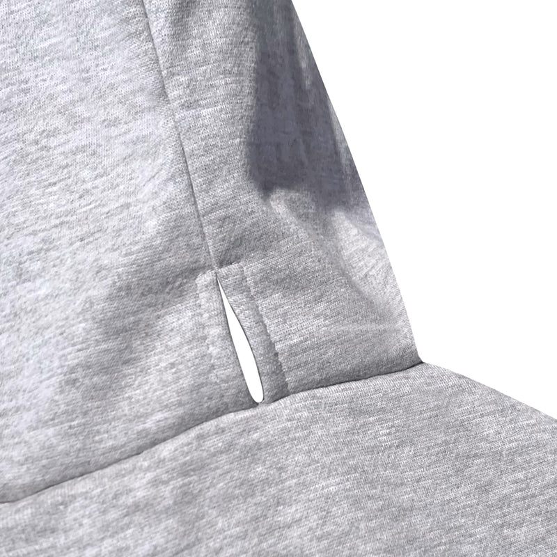 Extra Large Dog Zipper Hoodies Clothes Zip Up Sweaters for Great Dane Mastiff, Grey, 8X-Large 8X-Large (100-125lbs) Hoodie Grey - PawsPlanet Australia
