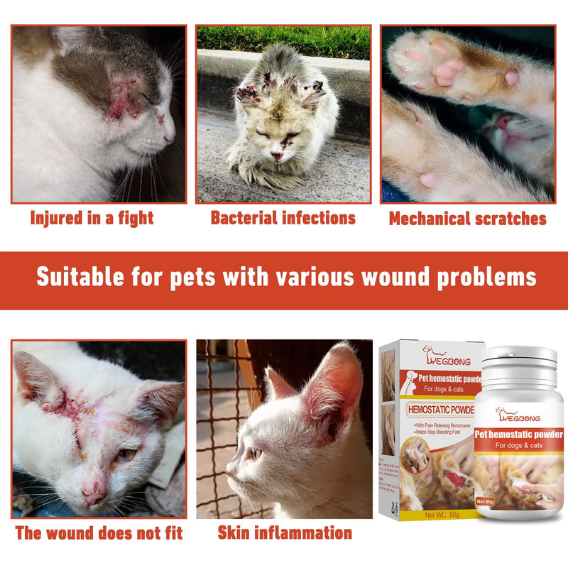 Pets Hemostatic Dogs Cats Blood Stopper Home Work Aid Traumatic Hemostatic Pets-Care Supplies Blood Stopper Stick Bandage
