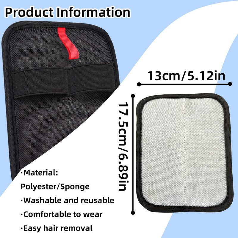 Pet Hair Removal Glove Brush for Cats & Dogs Reusable Electrostatic Hair Remover Glove Tool Grooming Gloves for Pet Hair Remover for Couch, Furniture, Carpet, Curtain 1PC Black - PawsPlanet Australia