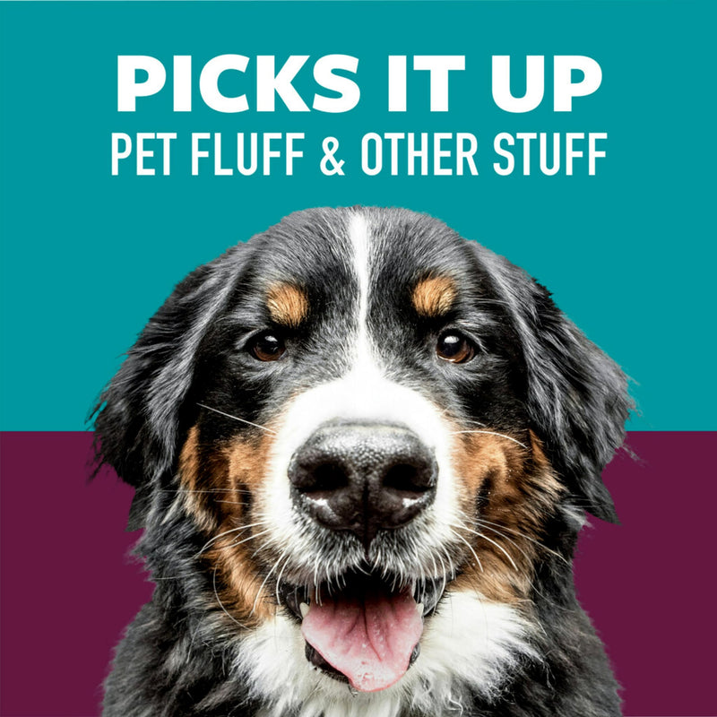 Scotch-Brite Pet Hair Pickup Extra Sticky Large Lint Roller, Designed for Removing Fur + Fluff on Couches, Clothes, Dog and Cat Beds, & More, 1 Pack, 60 Easy-Tear Adhesive Sheets Total 1 Roller, 60 sheets - PawsPlanet Australia