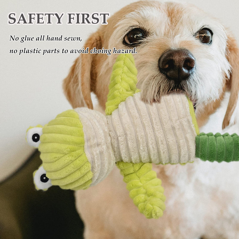 5 Pack Tough Dog Toys Stuffed Squeaky Dog Toys Assortment Plush Animal Dog Toy Value Bundle Puppy Pet Dog Toys for Small Medium Large Dogs 5pack - PawsPlanet Australia