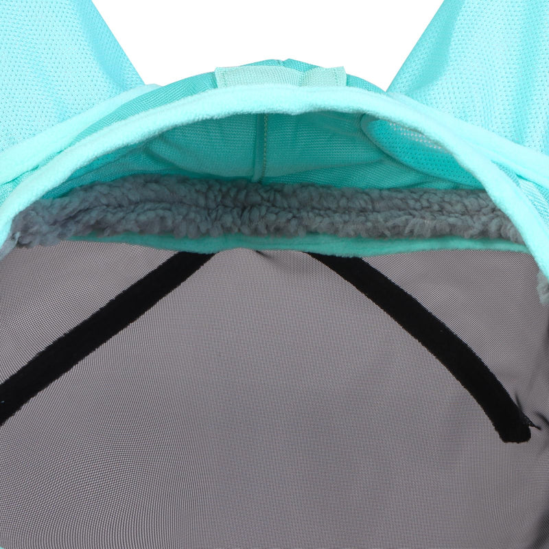 Harrison Howard CareMaster Pro Luminous Horse Fly Mask Standard with Ears UV Protection for Horse Summer Mint Full Size Full (Large) - PawsPlanet Australia
