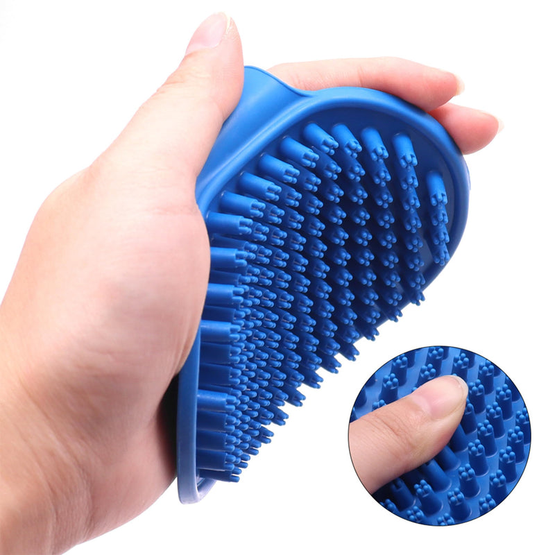 Dog Washing Gloves Brush for Pet: JOANGIHC 3PCS Dogs Shedding Wash Massage Gloves Grooming for Short Long Haired Dogs Cats (Pink) Pink - PawsPlanet Australia