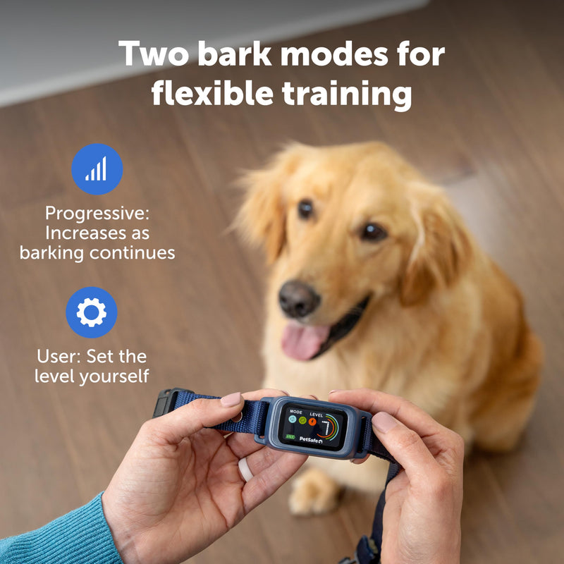 PetSafe Core Digital Dog Bark Collar – Waterproof Anti-Bark Training Device – Tone, Vibration and Static Correction – Illuminated Digital Display – for Small Medium or Large Dogs 8 lb. and Up - PawsPlanet Australia