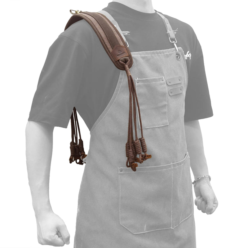 WAYNE'S DOG Canvas Bird Game Carrier, Waterfowl Dove Small Animal Game Carrier Hanger Tote Shooting Accessories (Coffee) Coffee