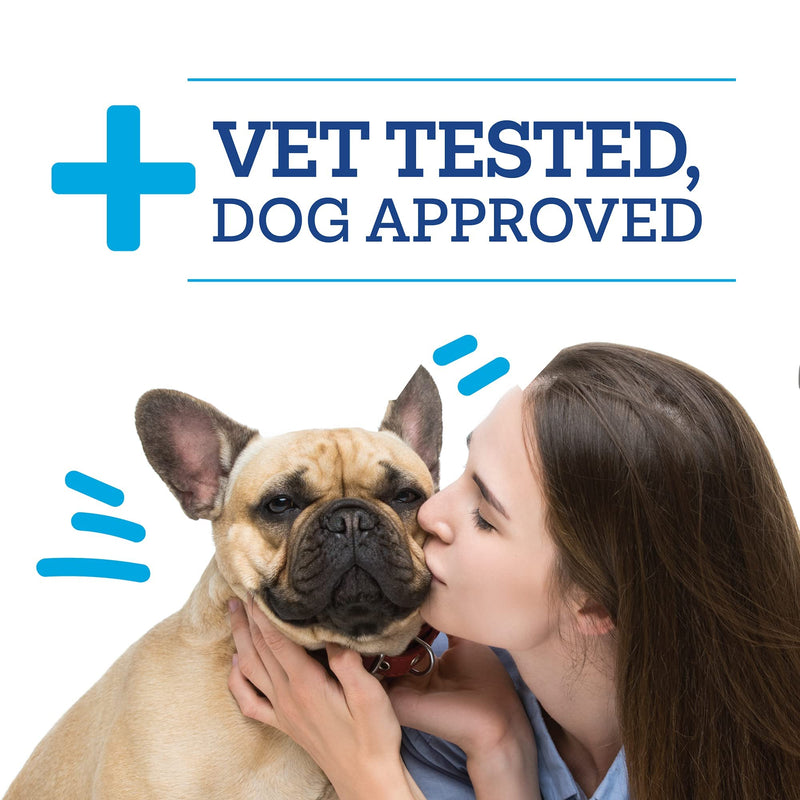 Vetality Brush Free Daily Dental Care Chews for Dogs | Cleans Teeth and Freshens Breath | 30 Count | B.E.S.T. Complex Provides Complete Oral Cleaning and Tartar Control 30 Count (Pack of 1)