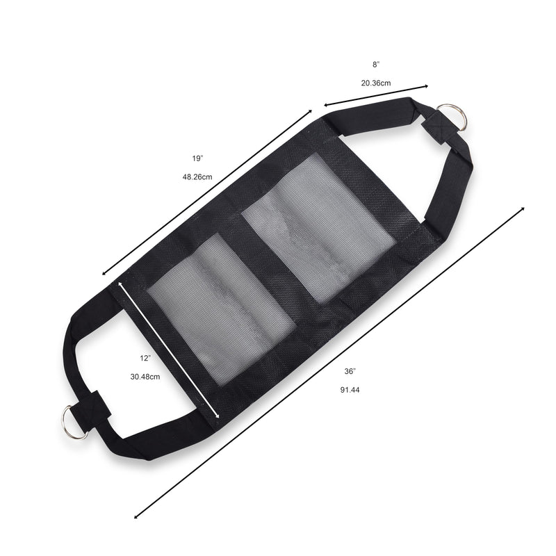 Calf Sling – Calf Harness for Weighing Small Livestock and Dogs, Black Animal and Goat Sling for Hoof Trimming - Complete with Hoof Wraps - PawsPlanet Australia