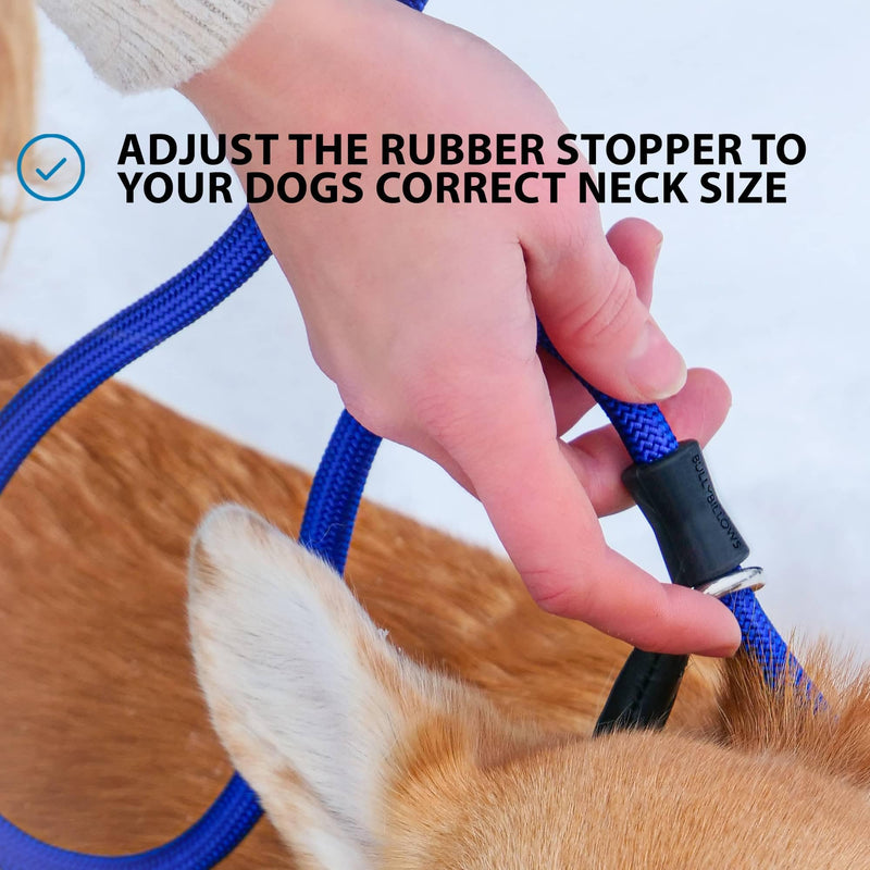 BullyBillows Anti-Pull Anti-Choking Training Dog Lead | 1.2m Active Light Dog Lead Designed With Graded Materials | Suitable For Strong Dogs | Suitable For All dog Breeds | Black