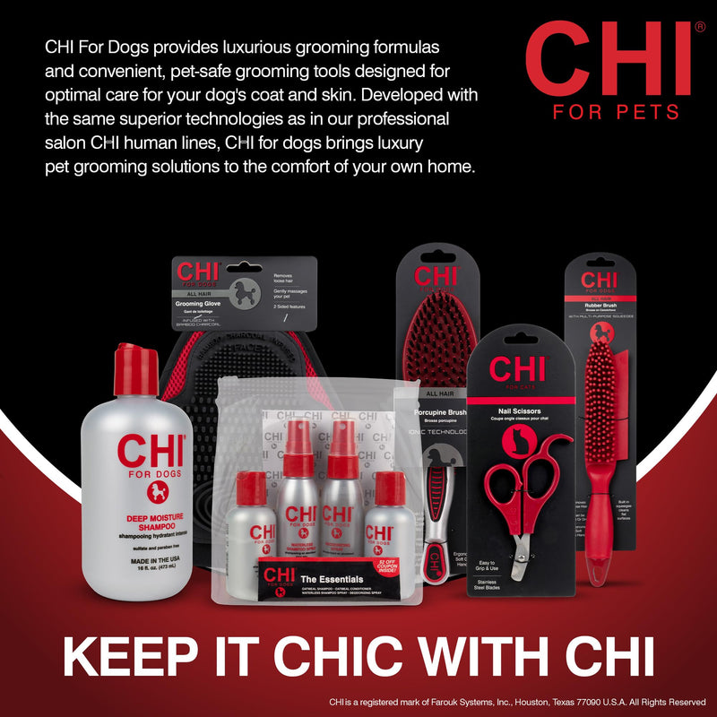 CHI Small Dog Detangling Kit, black