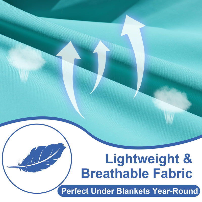 Horse Slinky Hood with Zipper, Stretch Spandex Sleazy Hood for Mane Protection, Breathable Horse Neck Cover for Show Prep, Braids Saver, Sleek Grooming Under Blanket Use Turquoise Large - PawsPlanet Australia