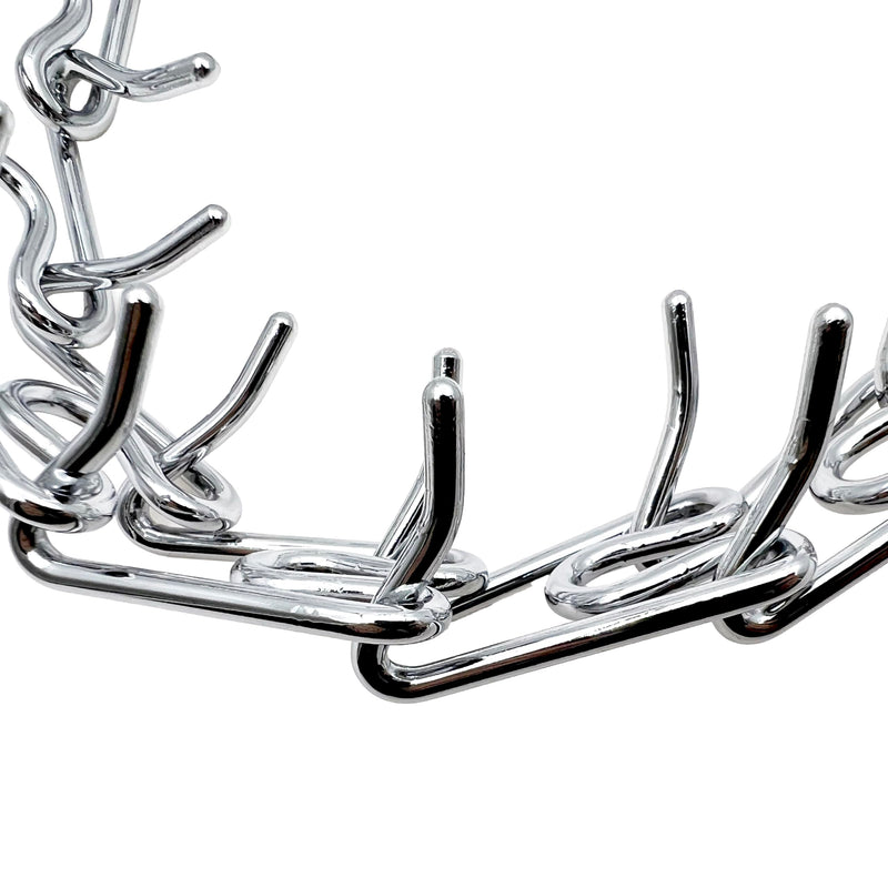 Adjustable Dog ?o Pull ?ollar for Small Medium Large Dogs (Silver, XL) Silver