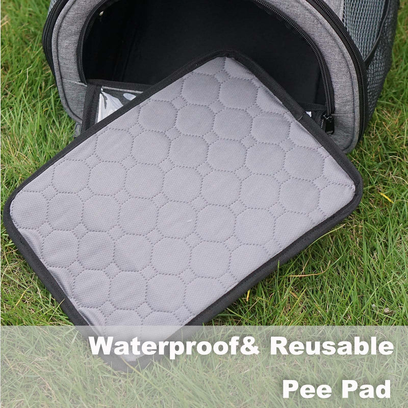 Guinea Pig Carrier, Small Pet Carriers for Rabbit Hamster Bird Bunny Bearded Dragon Kitty and Etc. Animal Bag with Stable Handle and Waterproof Pad, Easy Travel and Vet Visit Medium - PawsPlanet Australia