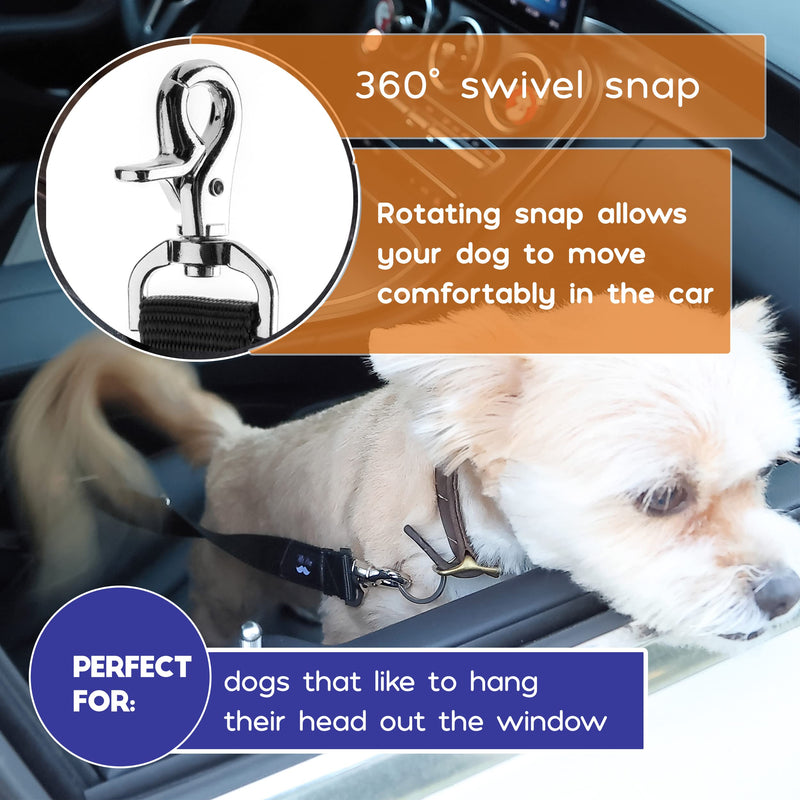 Mr. Pen- Dog Seat Belt, 2 Pack, Adjustable Dog Seat Belt for Car, Dog Seatbelt, Dog Car Seat Belts, Seat Belt for Dogs in Car, Dog Car Seat Belt, Dog Car Leash, Dog Seatbelt Harness, Pet Seatbelt - PawsPlanet Australia