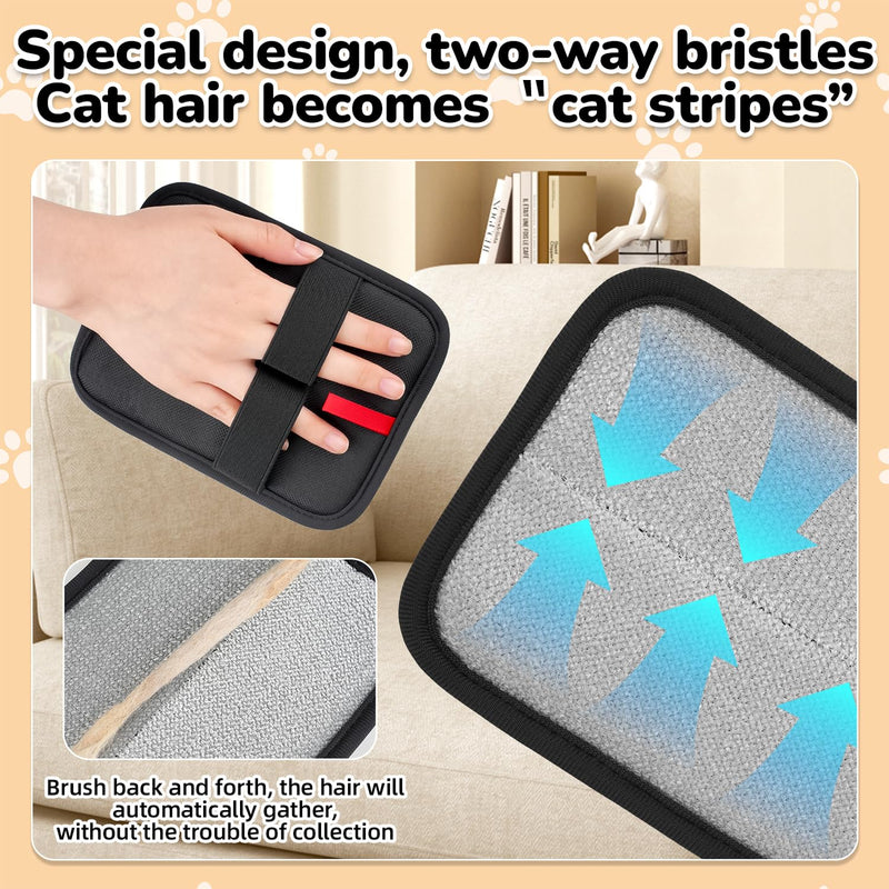 Pet Hair Remover, electrostatic pet Hair Removal Gloves, cat and Dog pet Hair Removal Tools, Suitable for Bed Sheets, Blankets, Clothes, Sofas, Multi-Functional Beauty Gloves -1 Piece 1 - PawsPlanet Australia