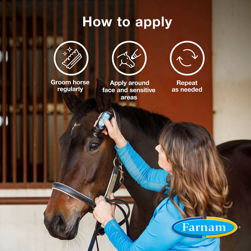 Farnam Endure Roll-On Fly Repellent for Horses, for Sensitive Areas, 3 Ounces 3 oz. Roll On