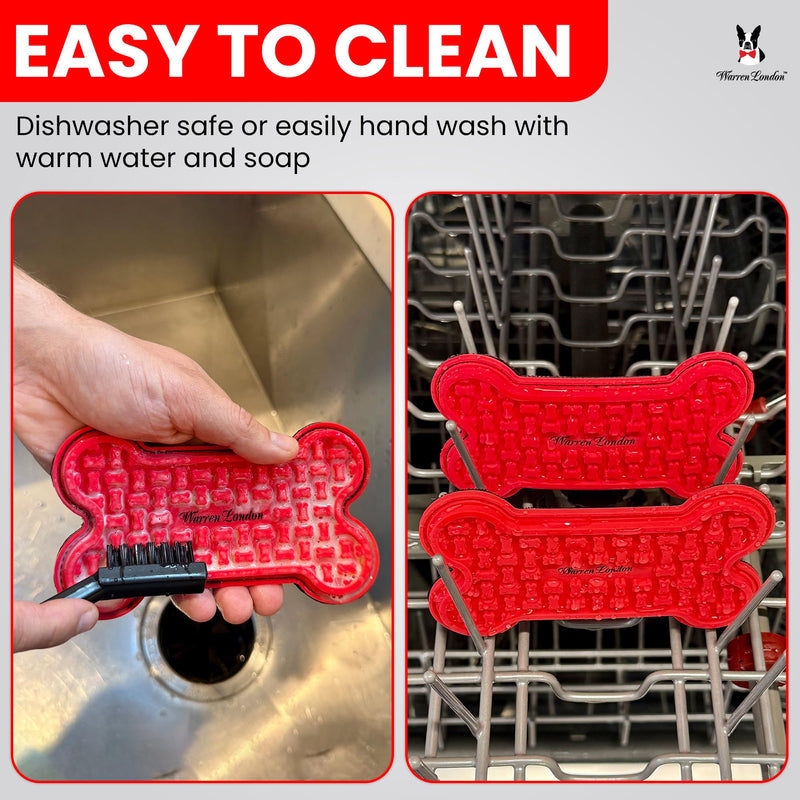 Distract-A-Hat ™ by Warren London - Dog Grooming Distraction Lick Hat for Nail Clipping and Grooming – Adjustable Fit with Adhesive Dog Lick Pad, Spreader & Cleaning Brush Included One Size Fits All - PawsPlanet Australia
