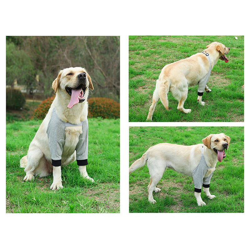 Dog Leg Joint Sleeve, Joint Warming Pet Recovery Sleeve Soft Padded Dog Elbow Protector for Small Medium Large Dogs (XL) - PawsPlanet Australia