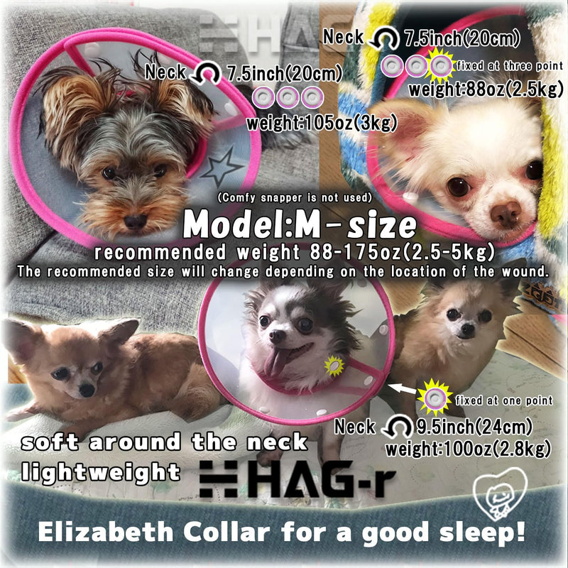 Lightweight Small Dog Cone Adjustable 5in 13in, Soft Cone for Cats to Stop Licking, Recovery Collar After Surgery(Green, M) green-M - PawsPlanet Australia