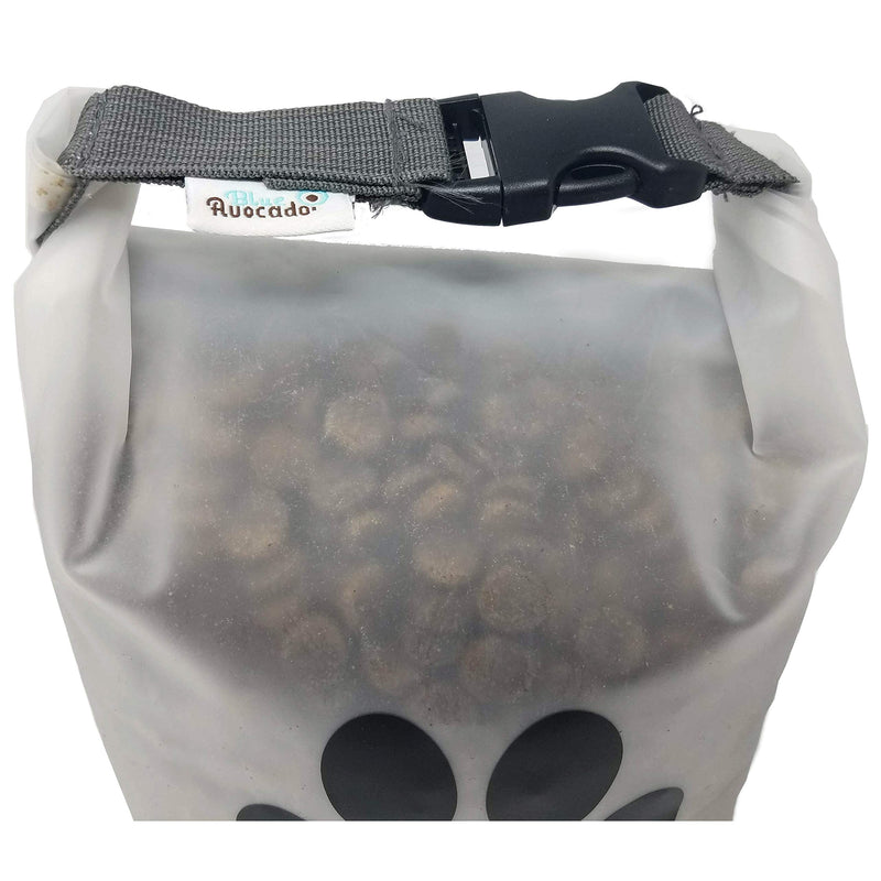 rezip 14-Cup Pet Food Storage Bag, Travel Friendly, Reusable, BPA-Free and Food Grade, Machine Washable, Easy to Clean, Roll Top and Compresses Flat when Empty - PawsPlanet Australia