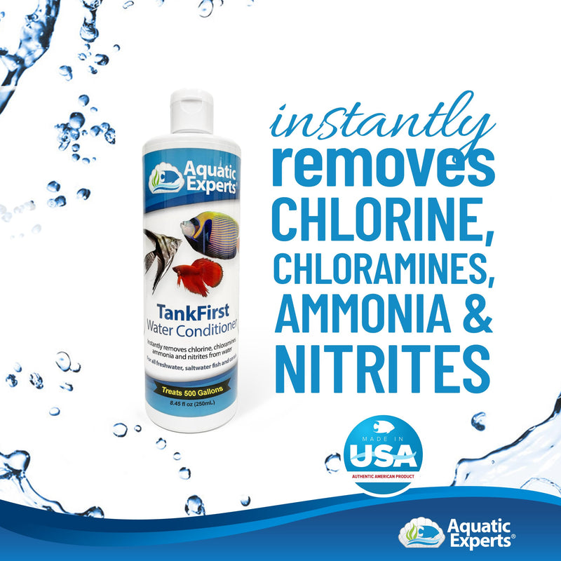 TankFirst Aquarium Water Conditioner and KloudAway Aquarium Water Clarifier 250mL, Made in USA (Value Pack) - PawsPlanet Australia