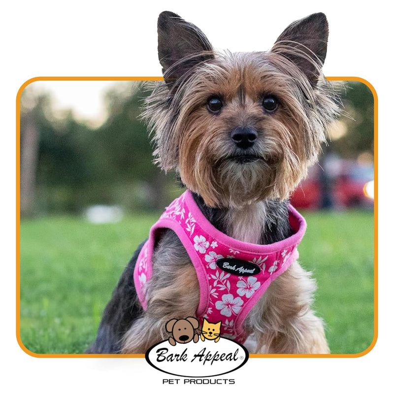 Bark Appeal Black Plaid Step-in Dog Harness for XS to Small Sized Pets – Updated Sizing, Re-Measuring is Essential – Soft Vest Harness – Anti-Choke with Adjustable Strap & Heavy Duty Clip – S S (12-13.5” Chest) - PawsPlanet Australia
