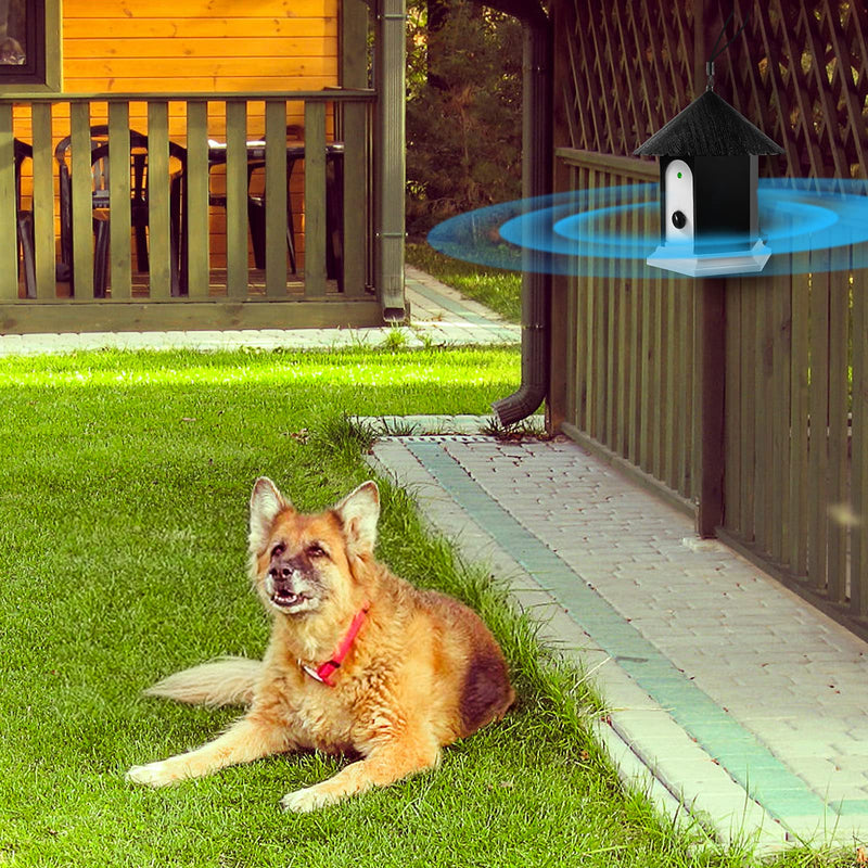 Metsoo Anti Barking Device, Dog Control Devices Up to 50 Ft Range Training & Behavior Aids, 4 Modes Ultrasonic Deterrent, Safe for Human Dogs, CSB12, White
