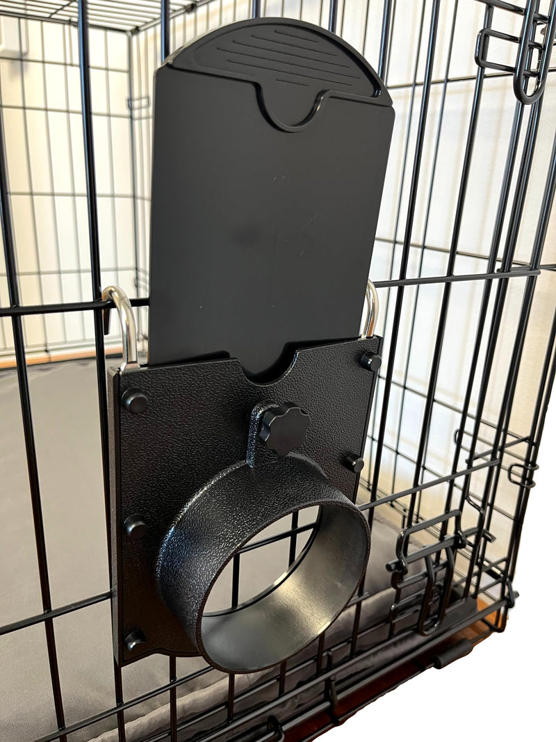 Dog Grooming Cage Dryer Hanger - Air Hose Cage Hanger with Door - Regulates Air Flow for Groomers - Compatible with B-Air Grizzly Duct Drying Kit - PawsPlanet Australia