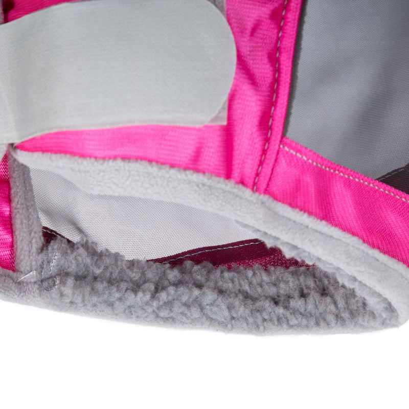Harrison Howard CareMaster Pro Luminous Fly Mask Large Eye Space Standard Flamingo M Cob Cob (Medium)