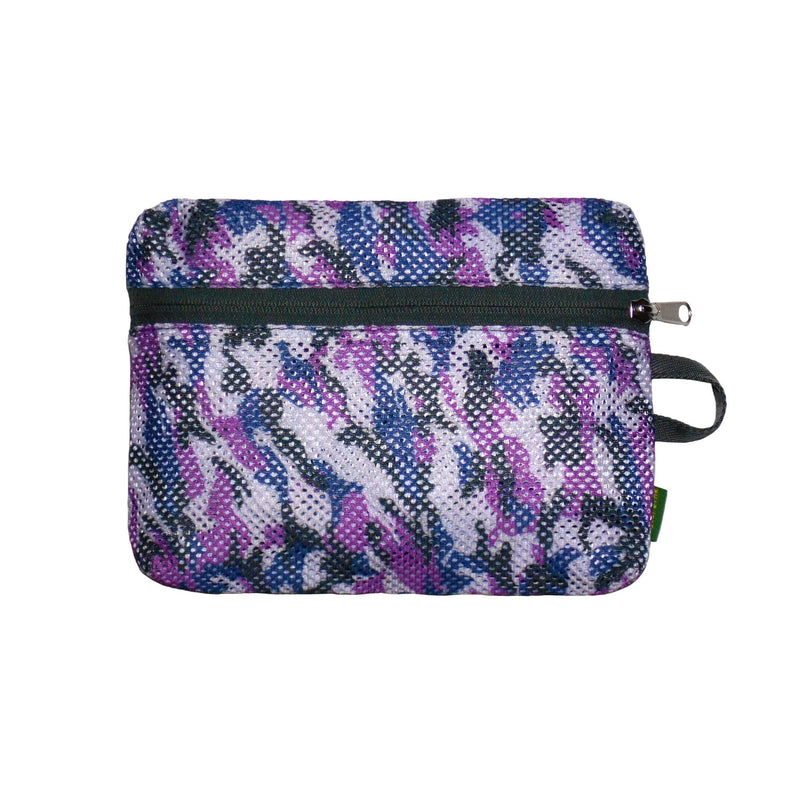 Foldable Mesh Dog Cat Carrier Crossbody Sling Bag Small Size -Ideal for Pets Below 5kgs /11 lbs-Camouflage Purple - PawsPlanet Australia