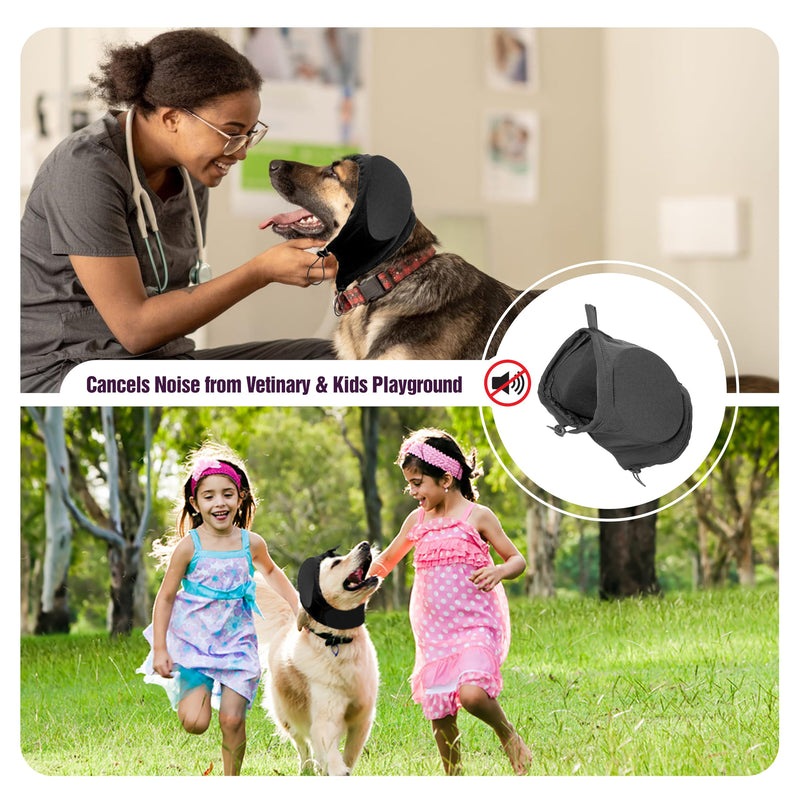 Dog Ear Muffs Dogs Noise Cancelling Headphone, Dog Ear Safety Muffs Dog Ear Protection Dog Ear Hearing Protection Large - PawsPlanet Australia