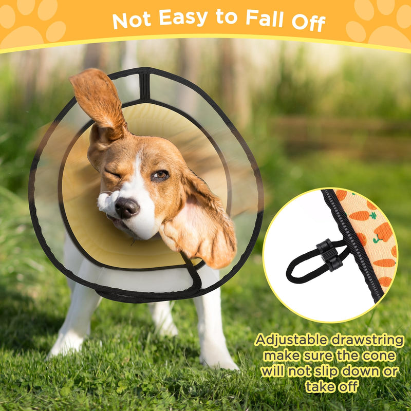 Dog Cone Collar for Dogs After Surgery, Adjustable Soft Pet Cone Collar for Medium Dogs,Dog Recovery Collars,Elizabethan Collar to Prevent Pets from Touching Stitches,Wounds and Rashes,Soft E-Collar - PawsPlanet Australia