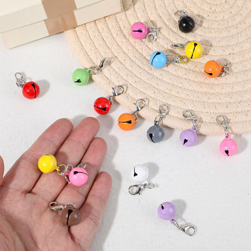 24pcs Cat Bell for Cat Collar, Small Dog Collar Bells, Metal Small Pet Puppy Bell for Pet Cats Dog Collars Charms Accessories - PawsPlanet Australia