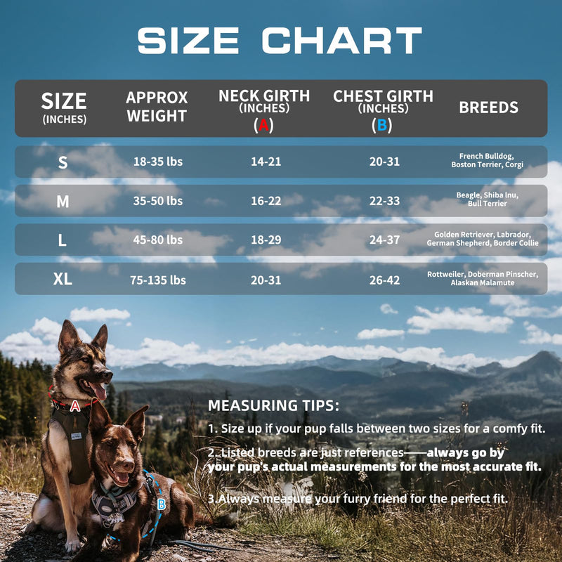 Auroth Tactical Dog Training Harness No Pulling Front Clip Leash Adhesion Reflective K9 Pet Working Vest Easy Control for Small Medium Large Dogs Grey Camo L L(Neck:18-29",Chest:24-37"),45-80 lbs Camo - Grey Camo